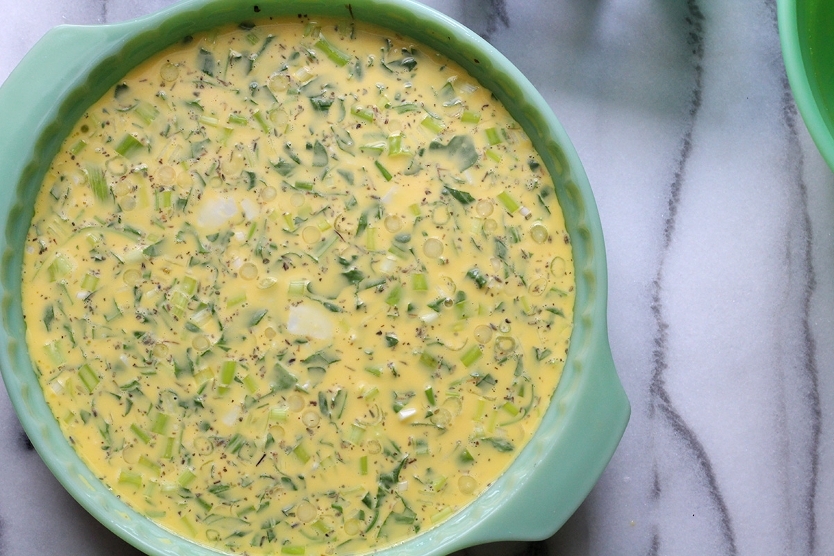 Mother's Day Brunch Recipe: How to Make Crustless Quiche