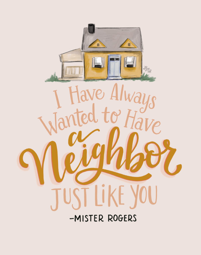 Free Art Print In Honor of the New Mister Rogers Documentary