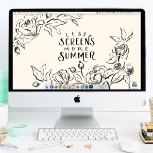 August’s “Less Screens” FREE Desktop Download August’s “Less Screens” FREE Desktop Download