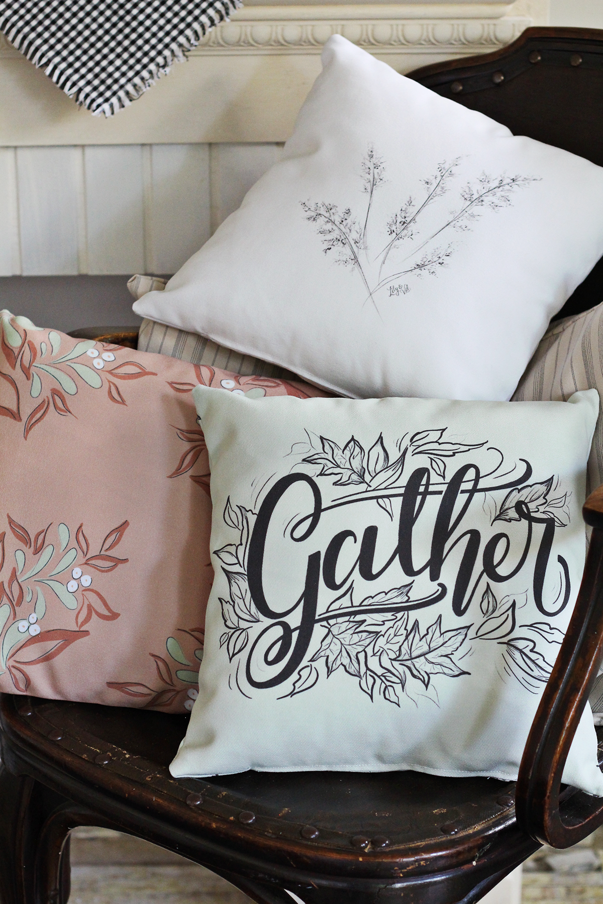 Cozy your home with new Lily & Val Fall Pillows