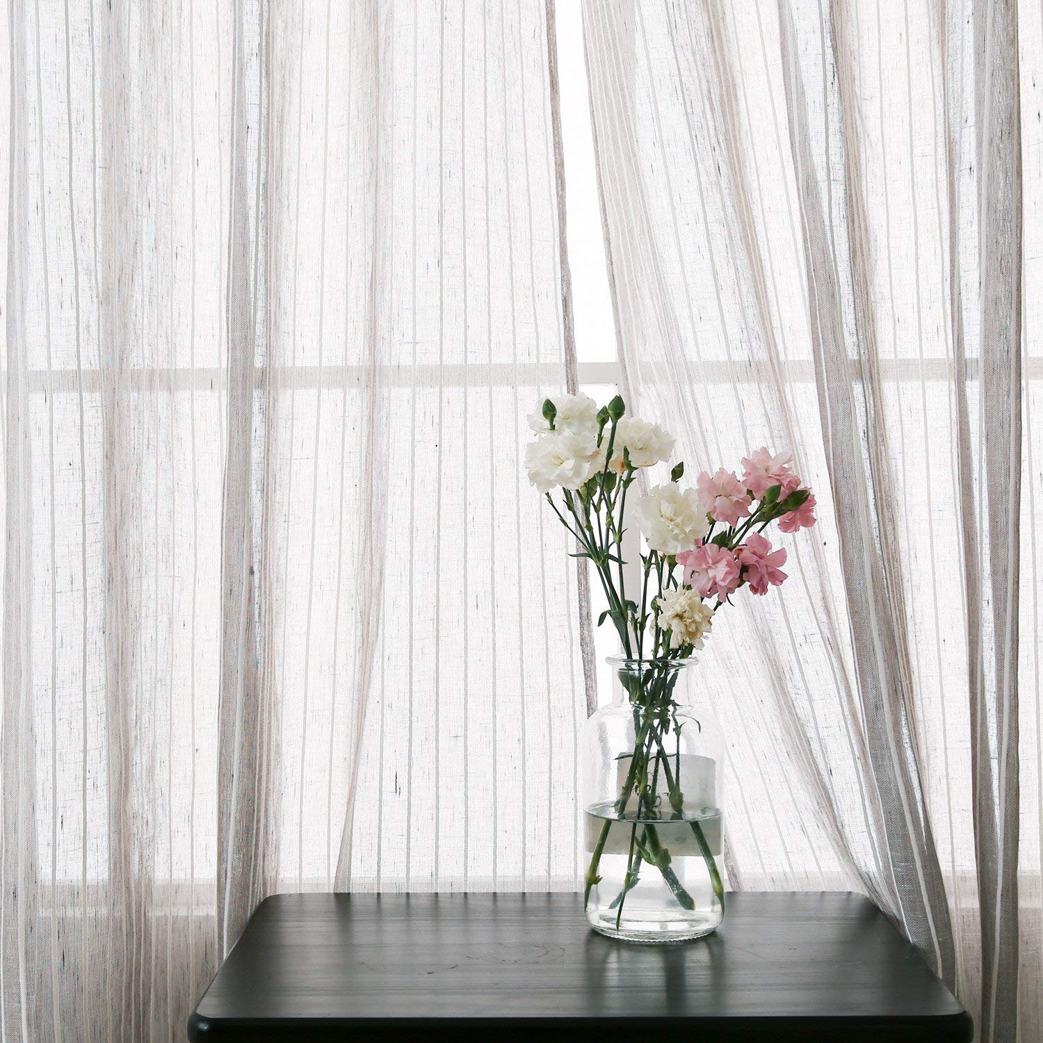 These curtains are light weight and have just enough detail for any space.