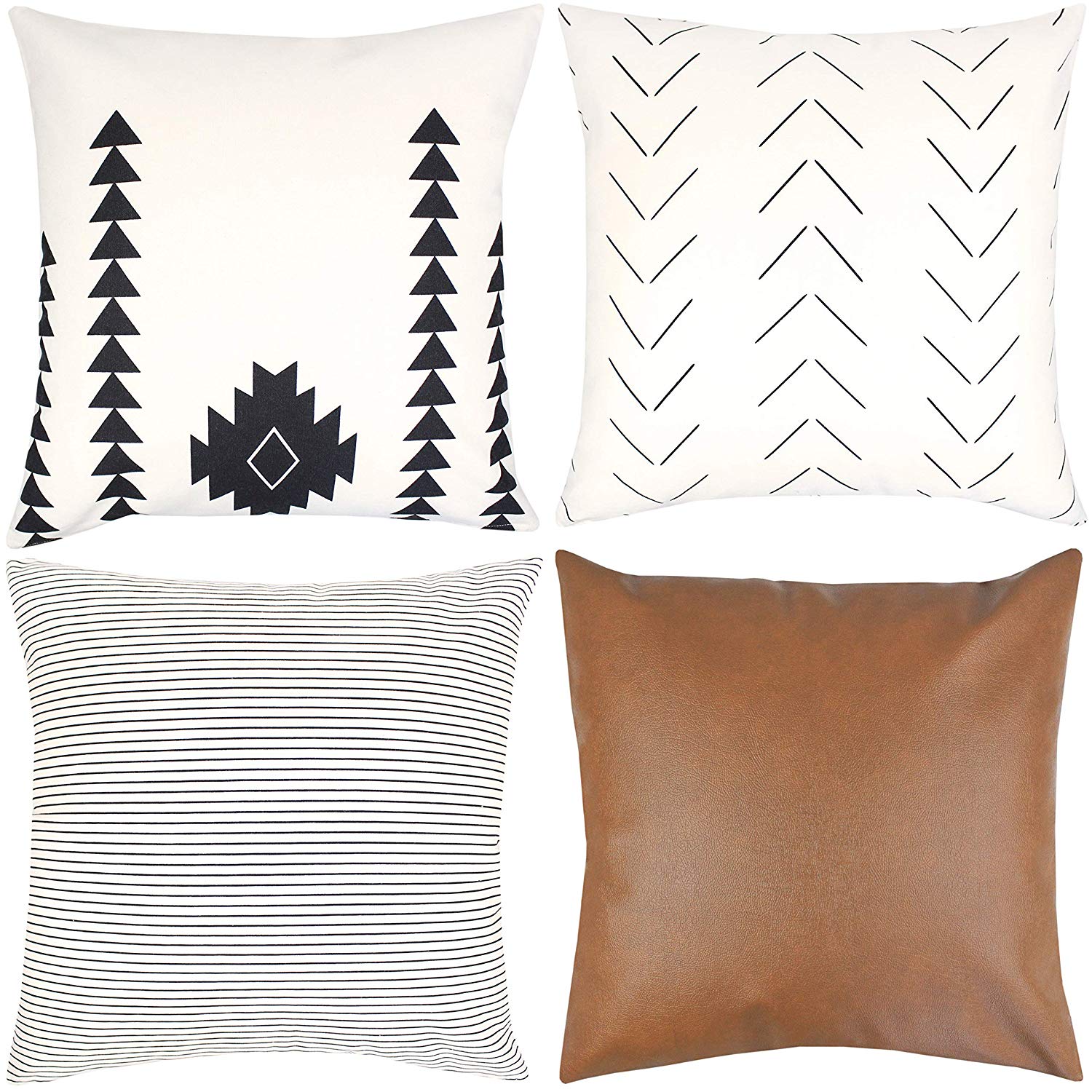 throw pillow covers that are neutral and easy to store