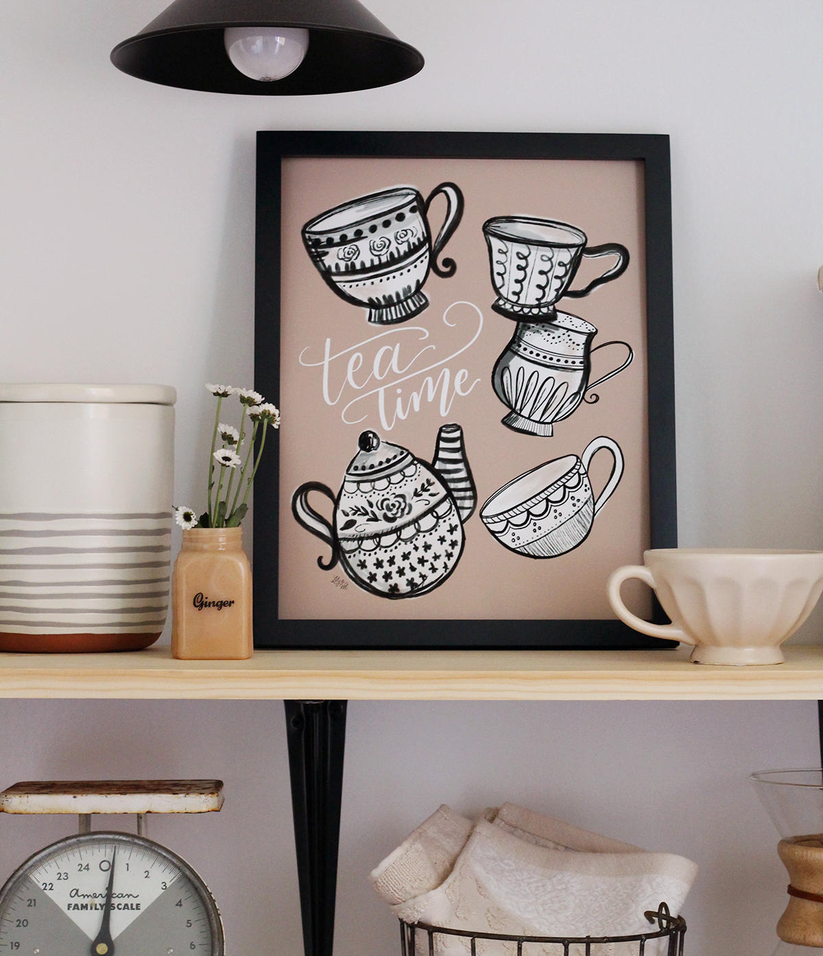 A print for the tea lovers! 