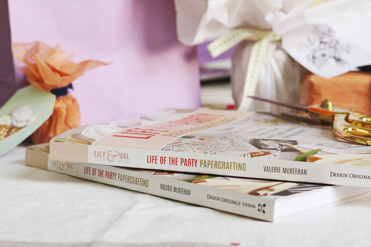 Life Of The Party Papercrafting is an entire book of paper crafts for parties. Perfect for paper lovers and scrapbookers!