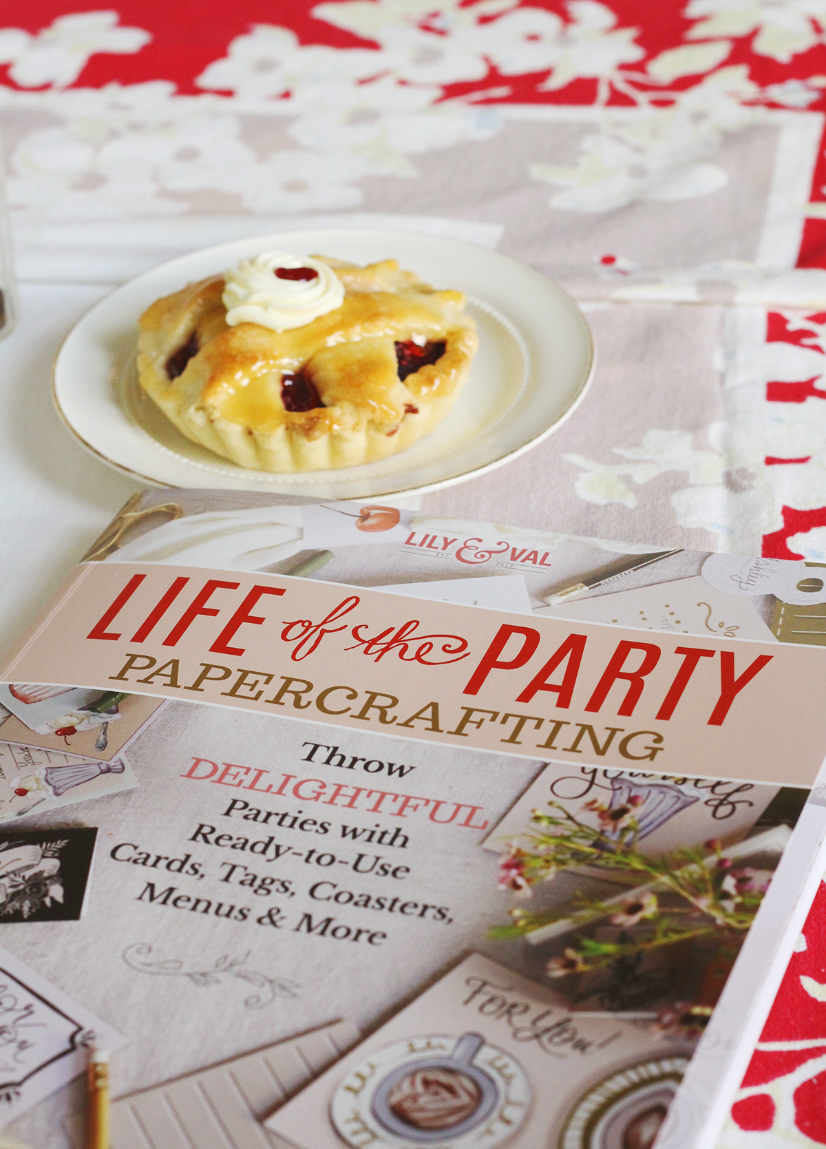 Life Of The Party Papercrafting is an entire book of paper crafts for parties. Perfect for paper lovers and scrapbookers!