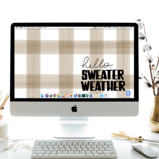 October’s “Hello Sweater Weather” FREE Desktop Download October’s “Hello Sweater Weather” FREE Desktop Download