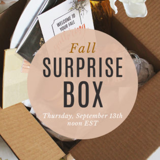 Fall Gathering Surprise Box Launching on Thursday, September 13th Fall Gathering Surprise Box Launching on Thursday, September 13th
