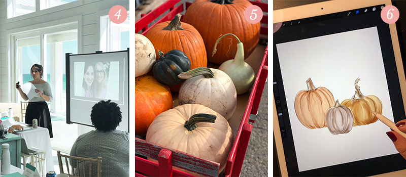 Lily & Val Presents: Pretty Ordinary Friday #98 with Society of Creative Founders, Soergel's pumpkin patch haul and iPad pumpkin drawings