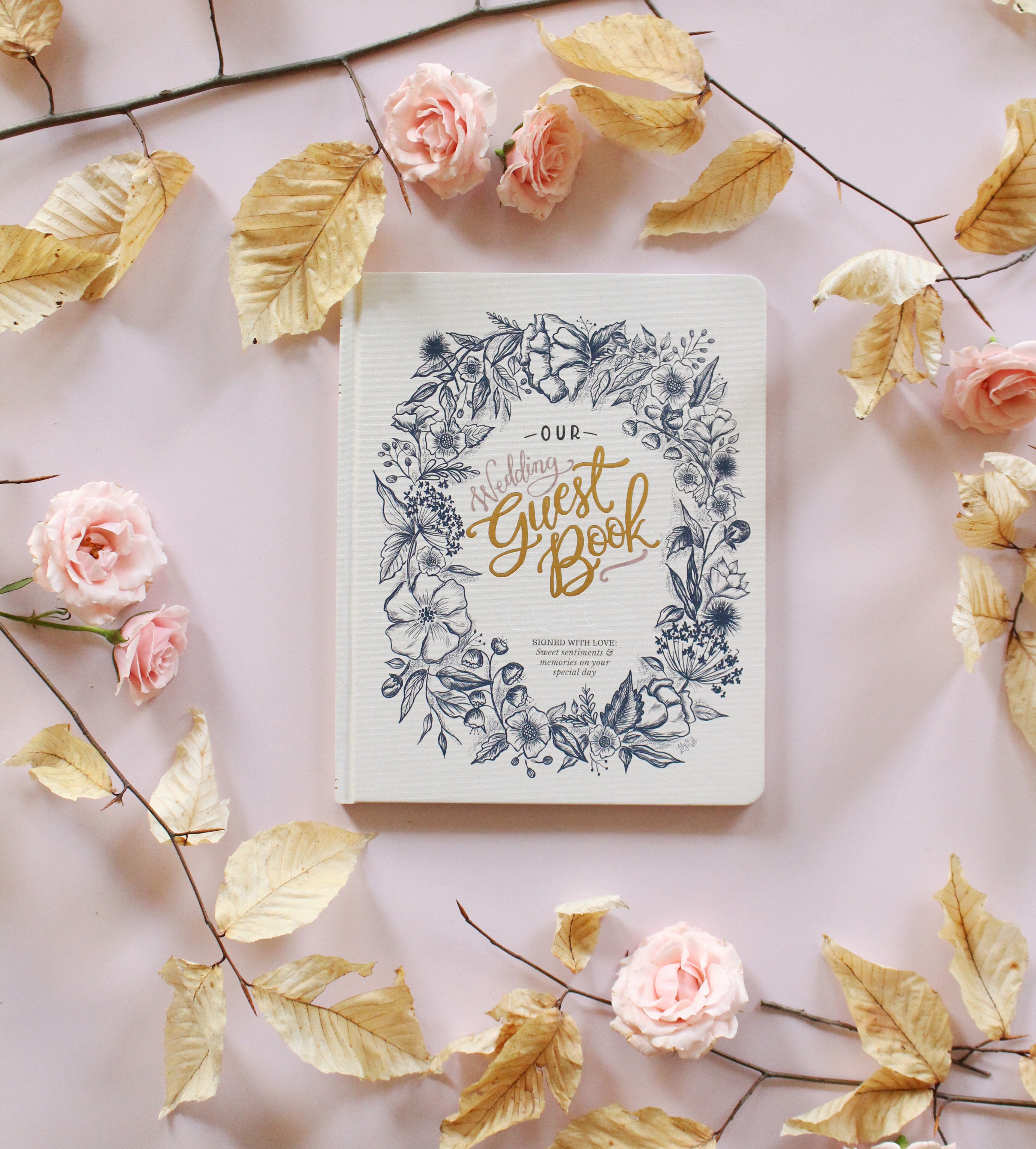 Love Wedding Guest Book With Pen - Guest Books - Hallmark