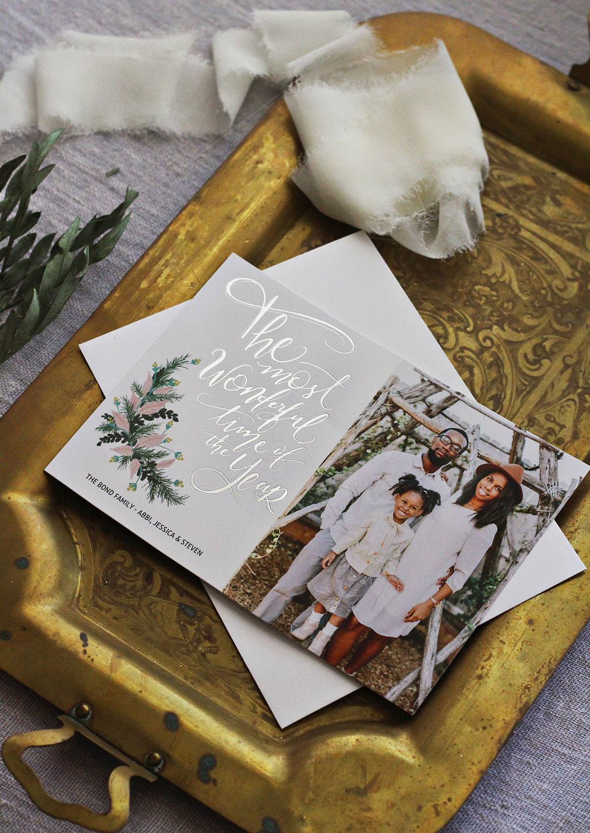 Lily & Val for Mixbook Holiday Photo Cards 
