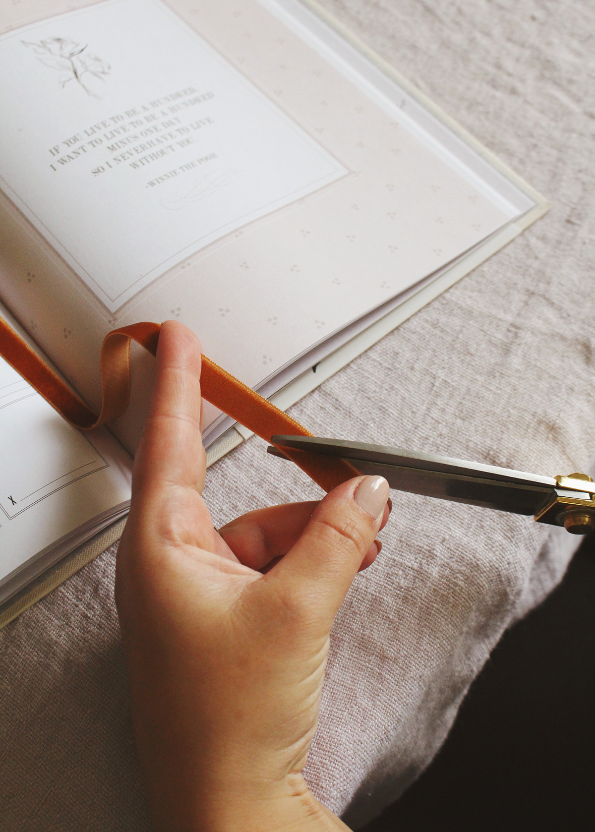 How To Use The Bookmark in Your L&V Wedding Guestbook