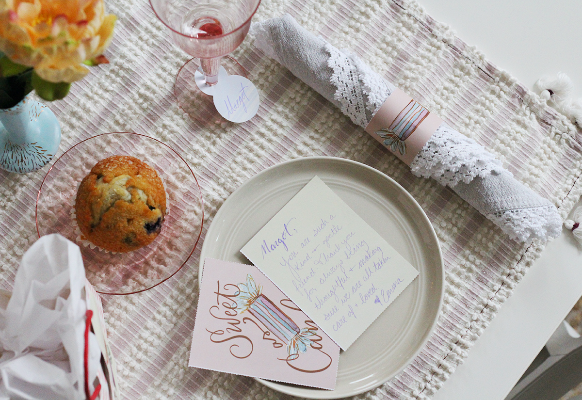 Galentine's Day Get Together Tablescape Inspiration 
