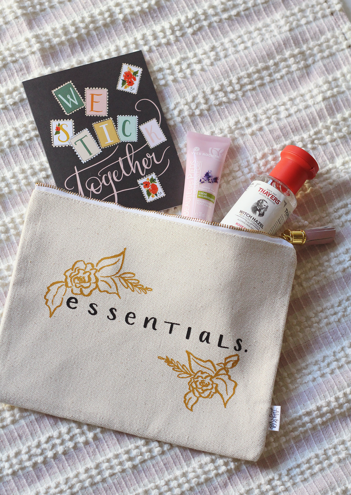 Essentials gift pouch idea!