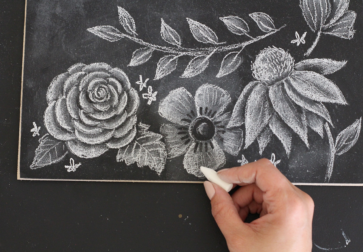 My Secrets To Drawing Chalk Flowers A FREE EBook Lily & Val Living