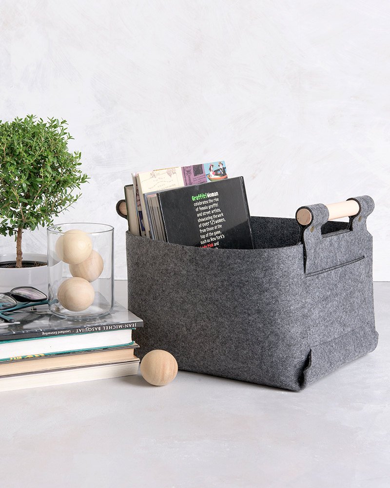 handmade storage basket