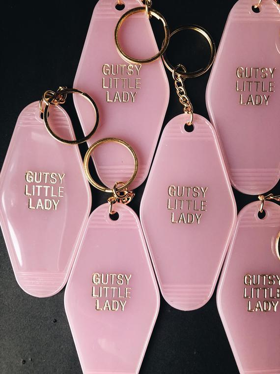Gutsy Girl Key Chain For Your Galentine