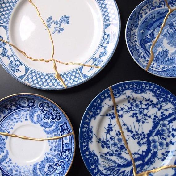Salvage beautiful pieces by embracing the cracks. Use this Kintsugi Kit to embrace the Japanese custom of making the cracks beautiful.