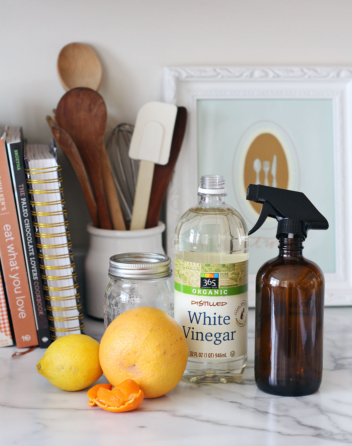 DIY Homemade Nontoxic Counter Spray Cleaner