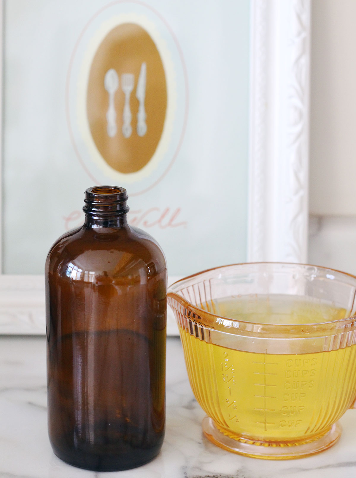 DIY Homemade Nontoxic Counter Spray Cleaner