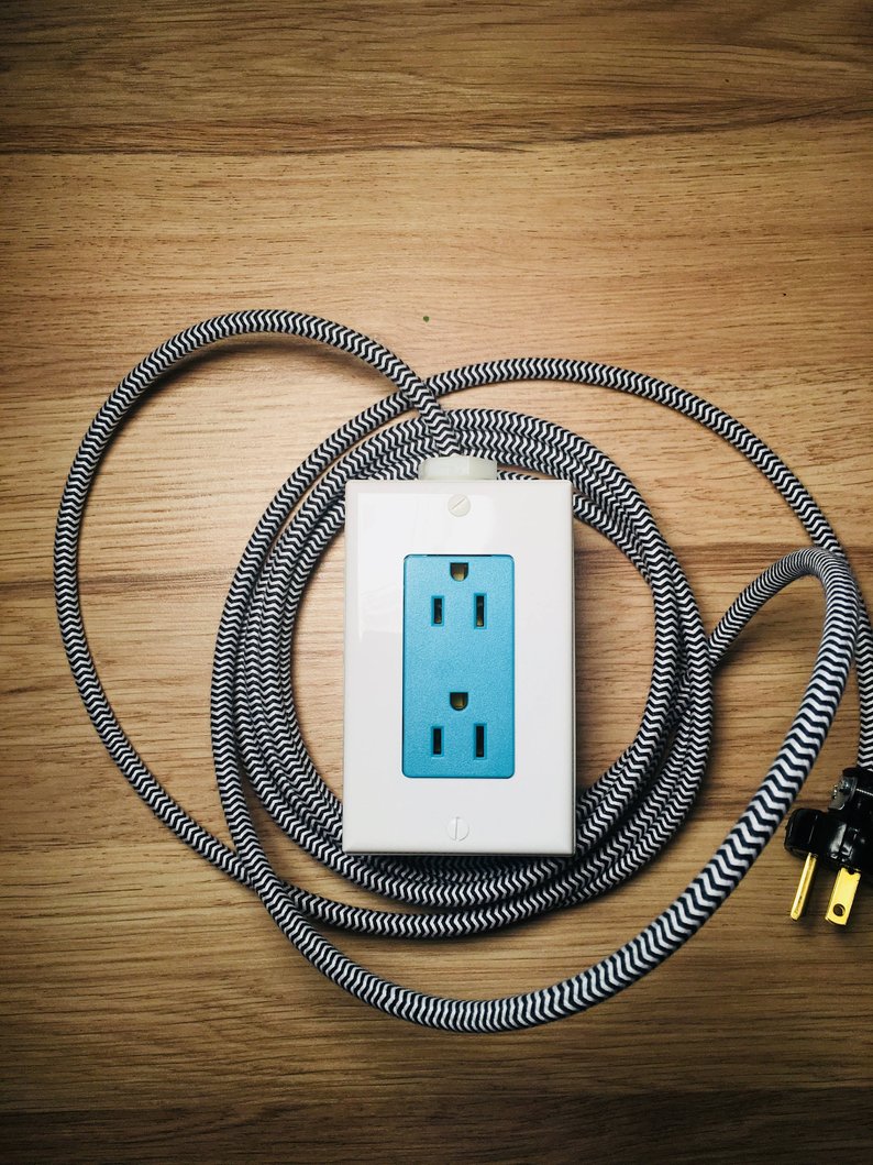 Everyone could use extra power...and this cute extension cord/power station makes a great grad gift!