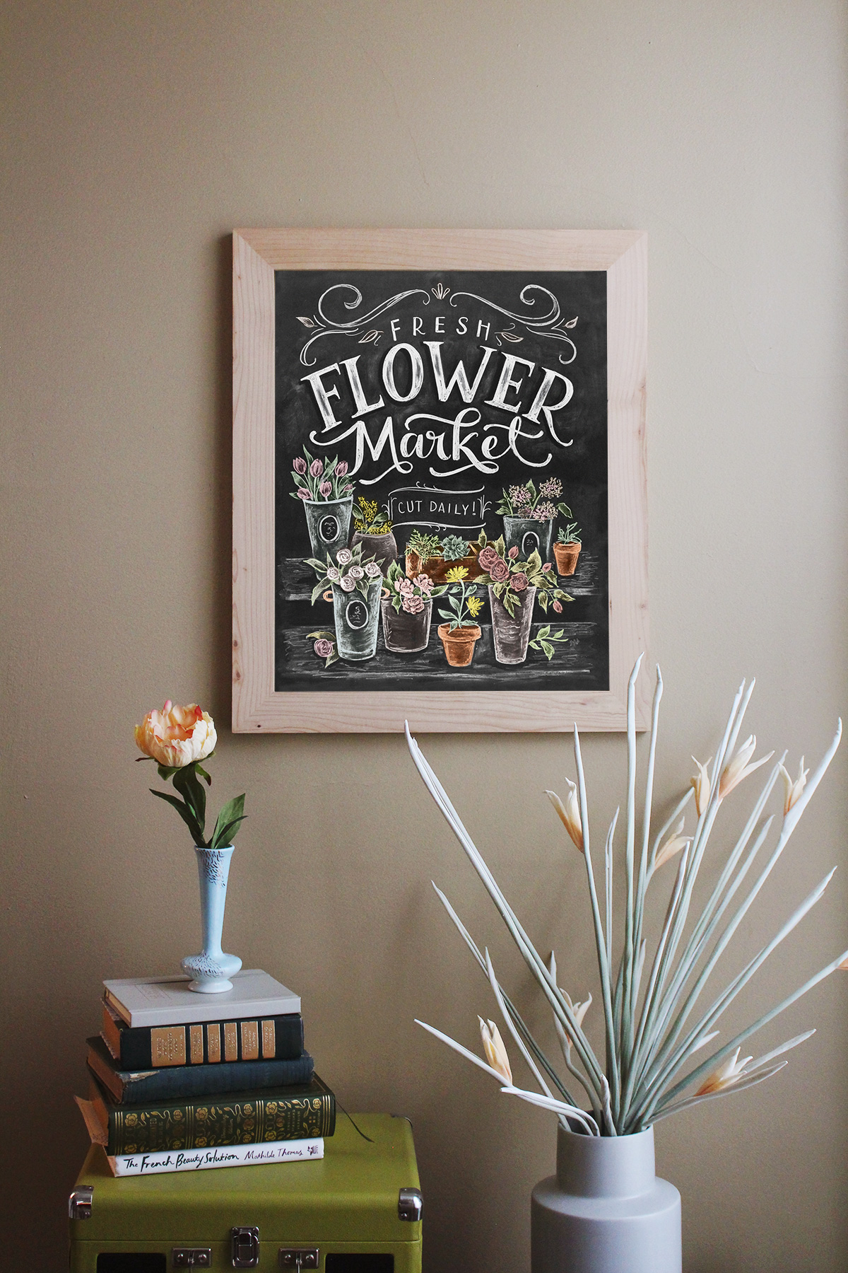 Flower Market Print