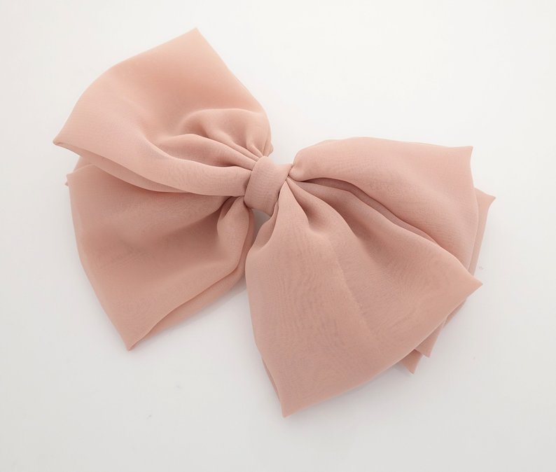 Chiffon Hair bow for big girls!