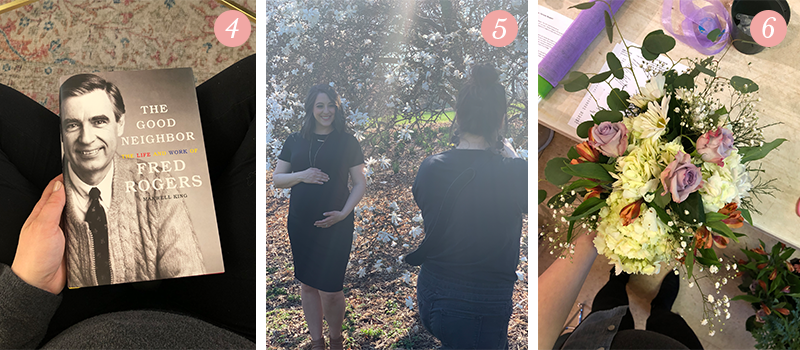 Lily & Val Presents: Pretty Ordinary Friday #104 with The Good Neighbor, maternity shoots and Spring floral arrangements
