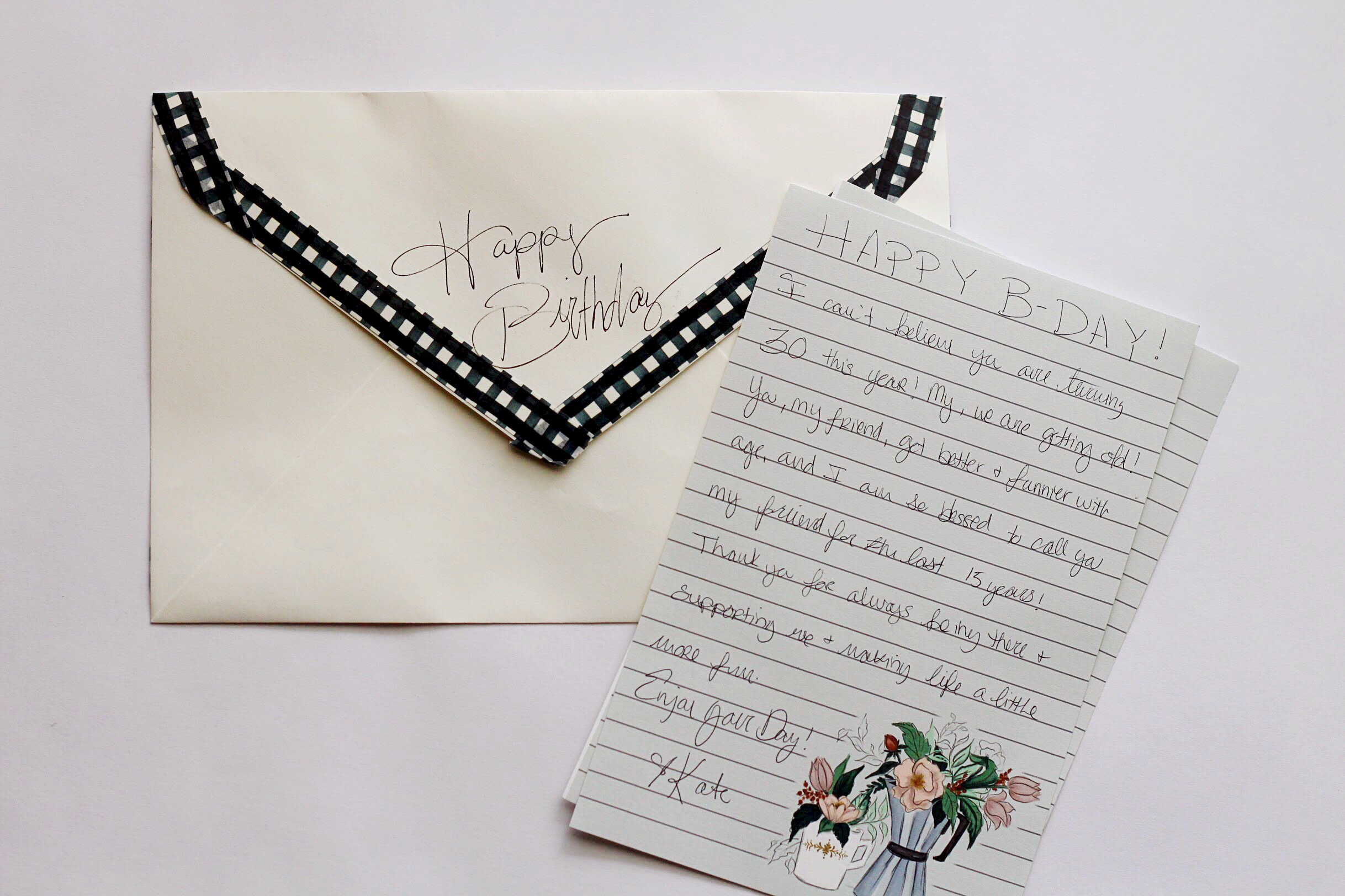 Diy Envelope Decorating with stationery sheets