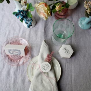 Mother’s Day Table Using Wedding Printables Mother’s Day Table Using Wedding Printables