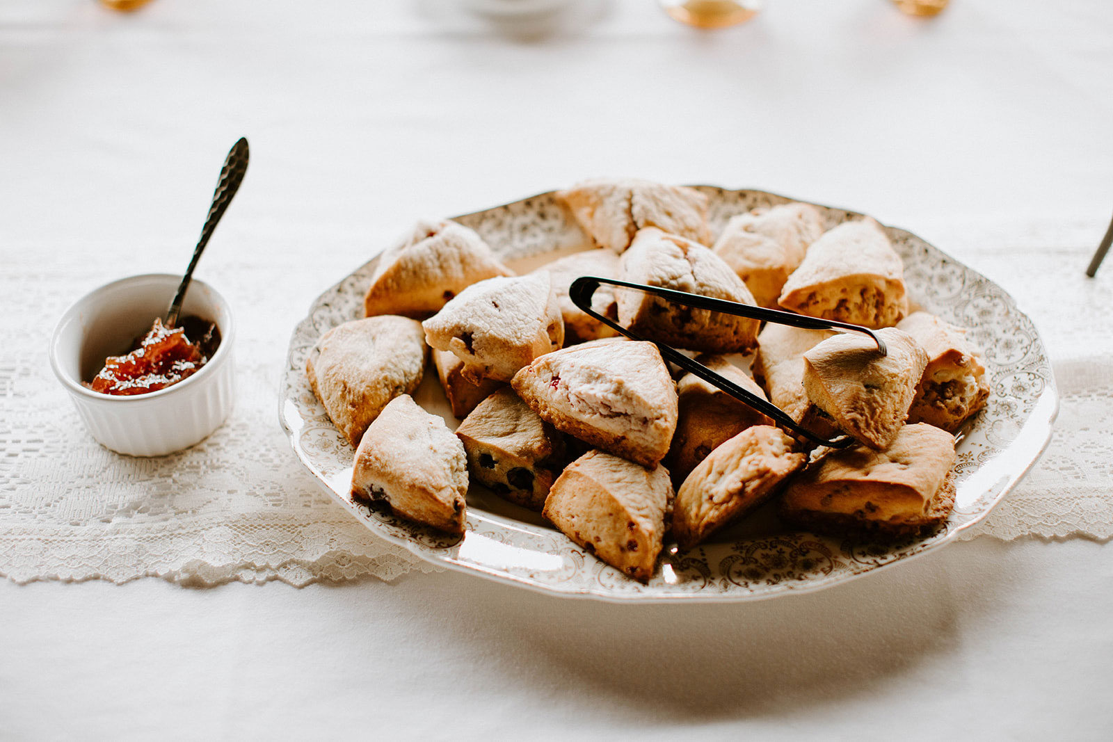 tea party scones