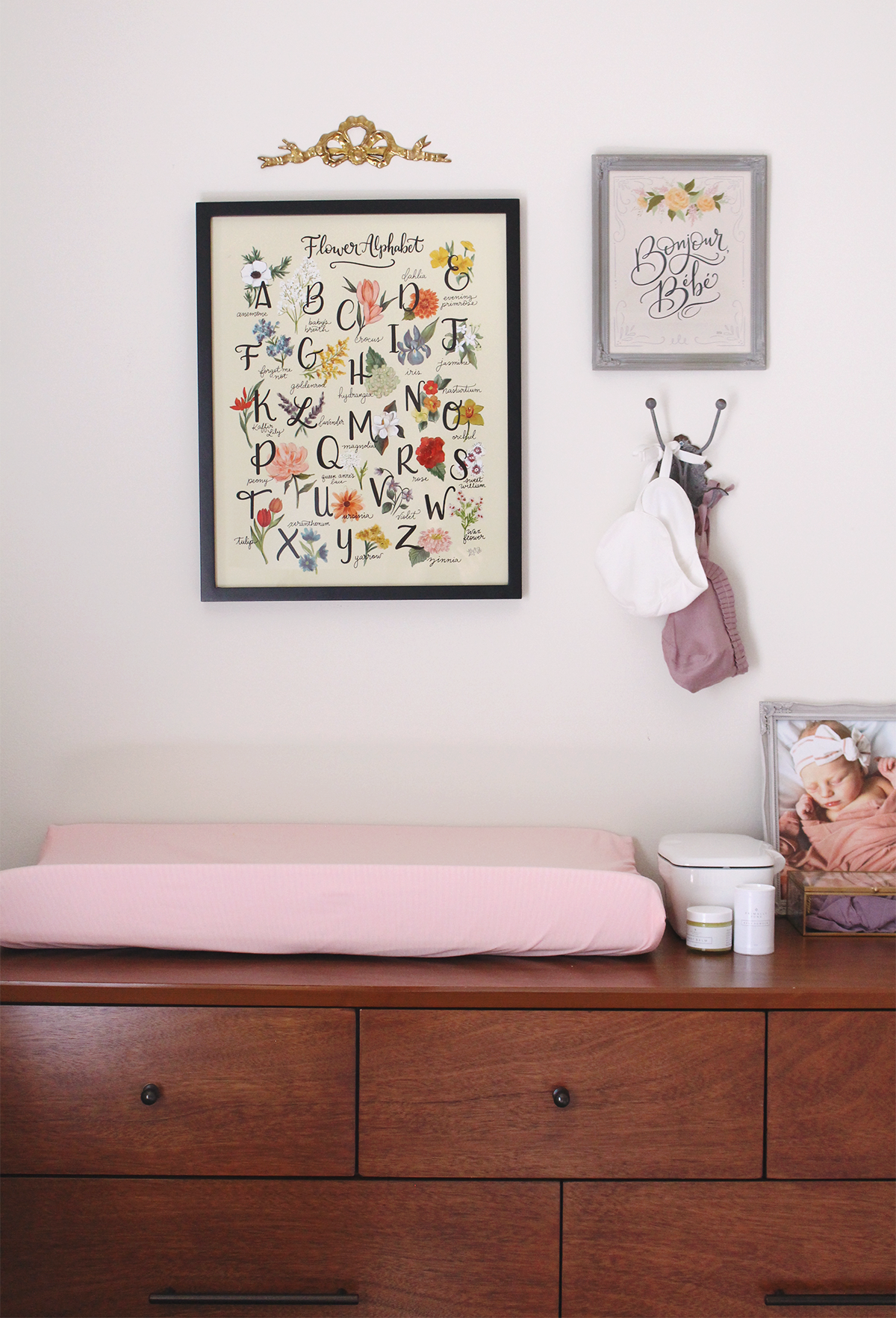 Vintage Floral Inspired Nursery Girl