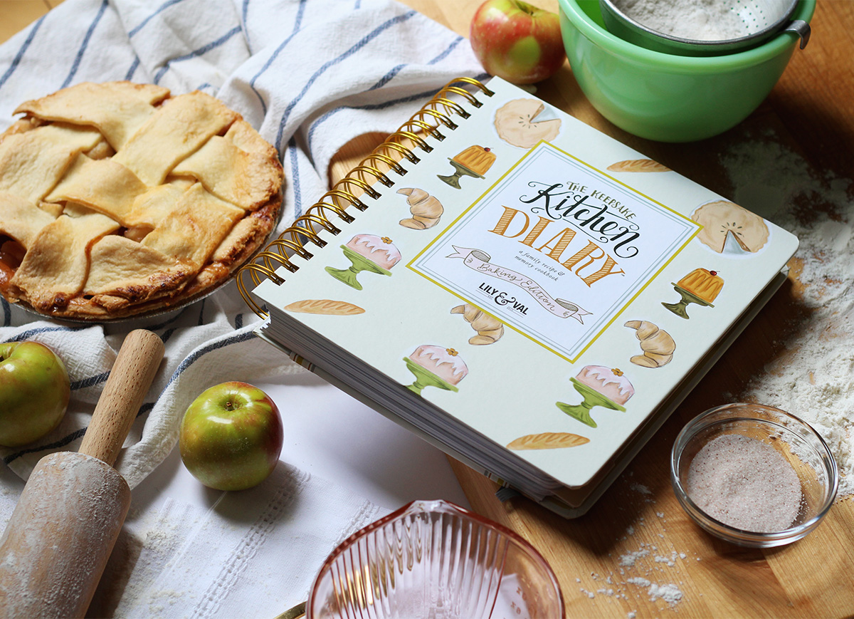 Introducing the Keepsake Kitchen Diary - Baking Edition - Lily & Val Living