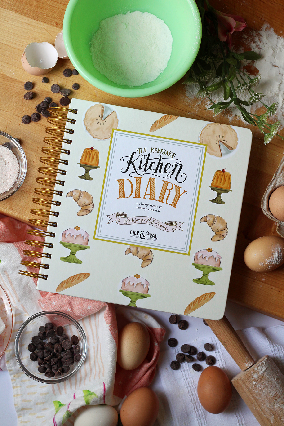 Recipe Keepsake Book - To My Daughter: With Love from My Kitchen