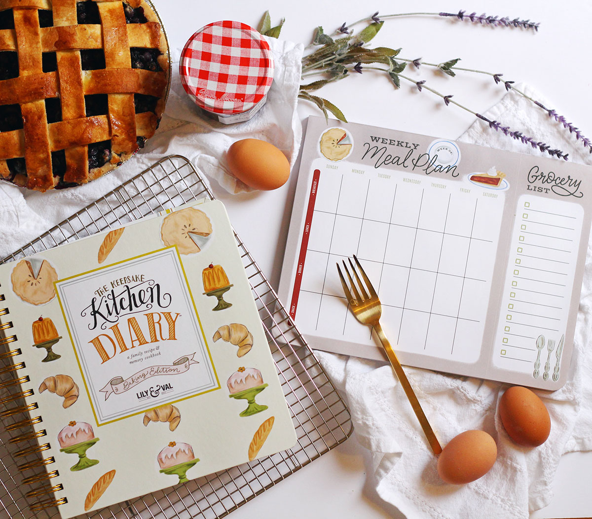 Introducing the Keepsake Kitchen Diary - Baking Edition - Lily & Val Living