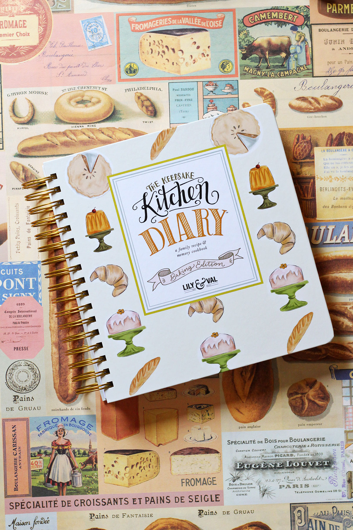 Introducing the Keepsake Kitchen Diary - Baking Edition - Lily & Val Living