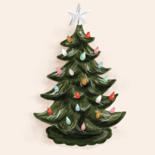 Nostalgic Ceramic Christmas Tree Decorations & Prints Nostalgic Ceramic Christmas Tree Decorations & Prints