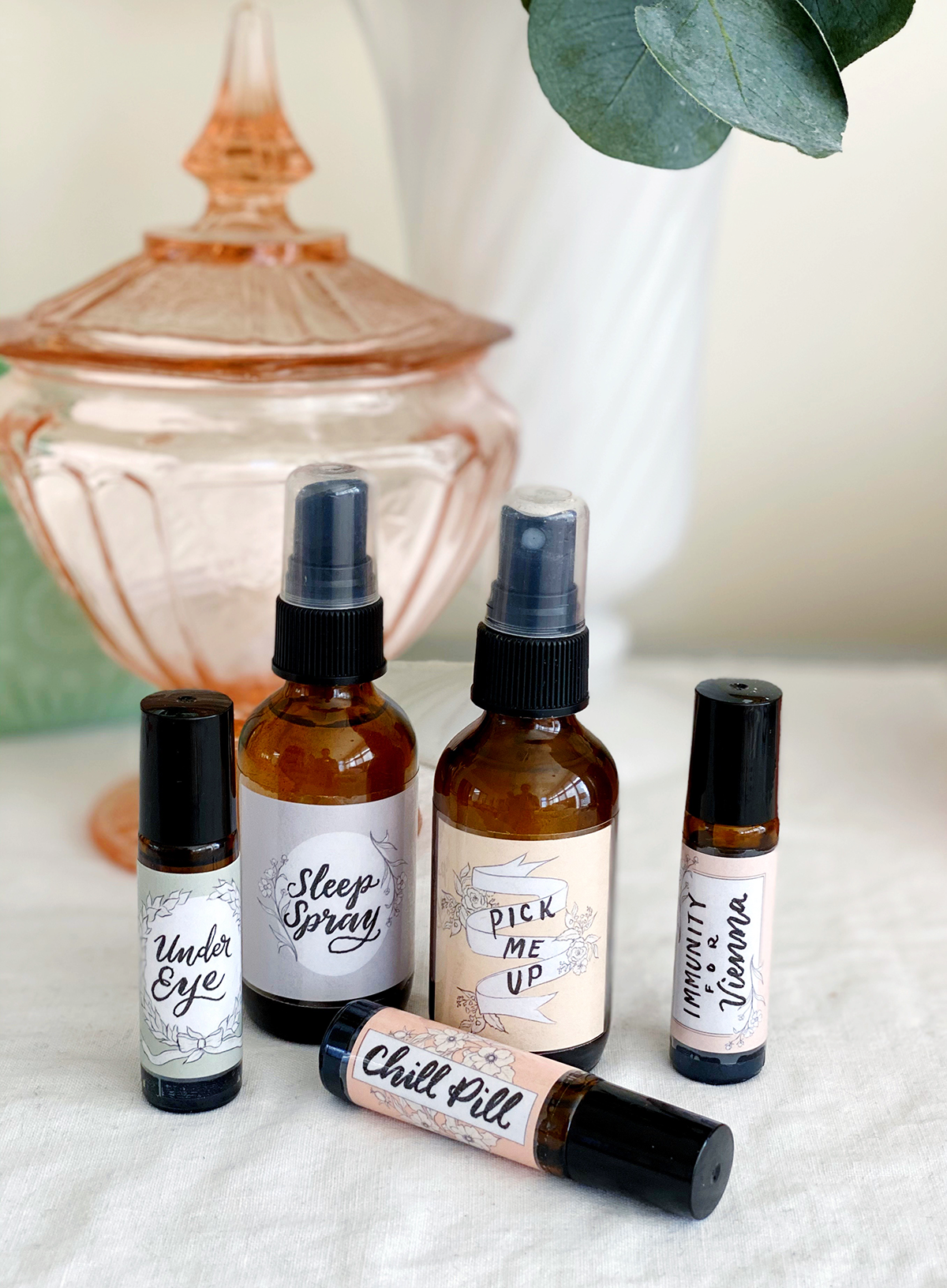 Wholesale DIY Essential Oil Bottles Kit 