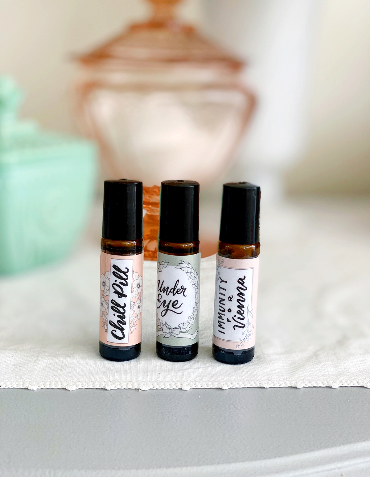Free Printable Roll-On and Spray Bottle Labels for Essential Oils