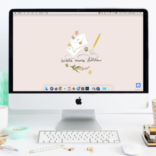 April’s “Write More Letters” Desktop Download April’s “Write More Letters” Desktop Download