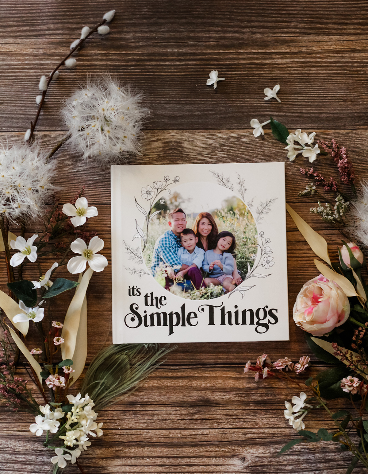 Lily & Val for Mixbook -Everyday Custom Photo Book "It's The Simple Things"