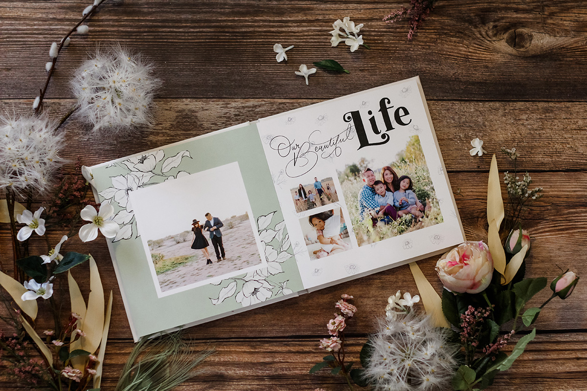 Lily & Val for Mixbook -Everyday Custom Photo Book "It's The Simple Things"