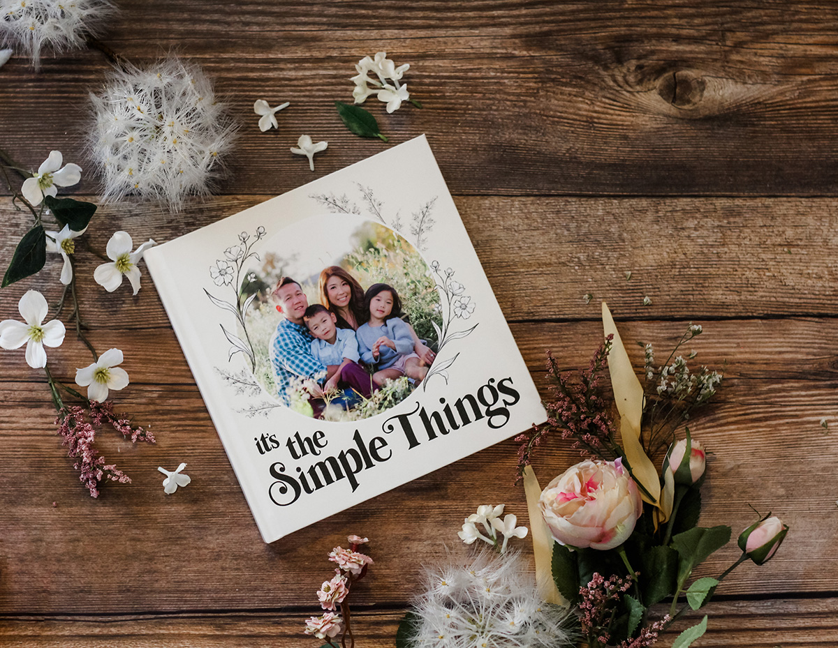 Lily & Val for Mixbook -Everyday Custom Photo Book "It's The Simple Things"