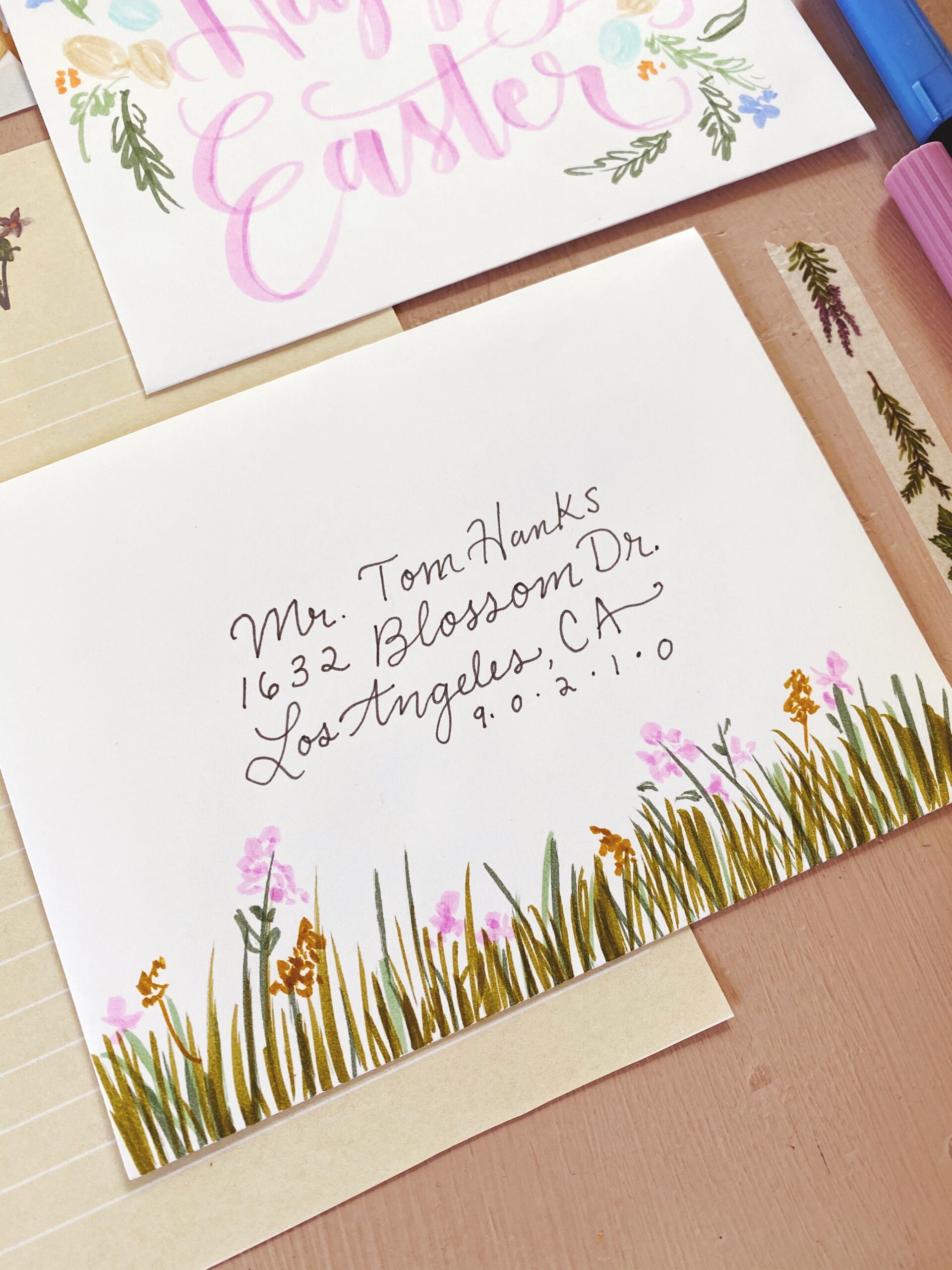 Easter Snail Mail Ideas for National Letter Writing Month | Mail art | Snail Mail Art | Letters