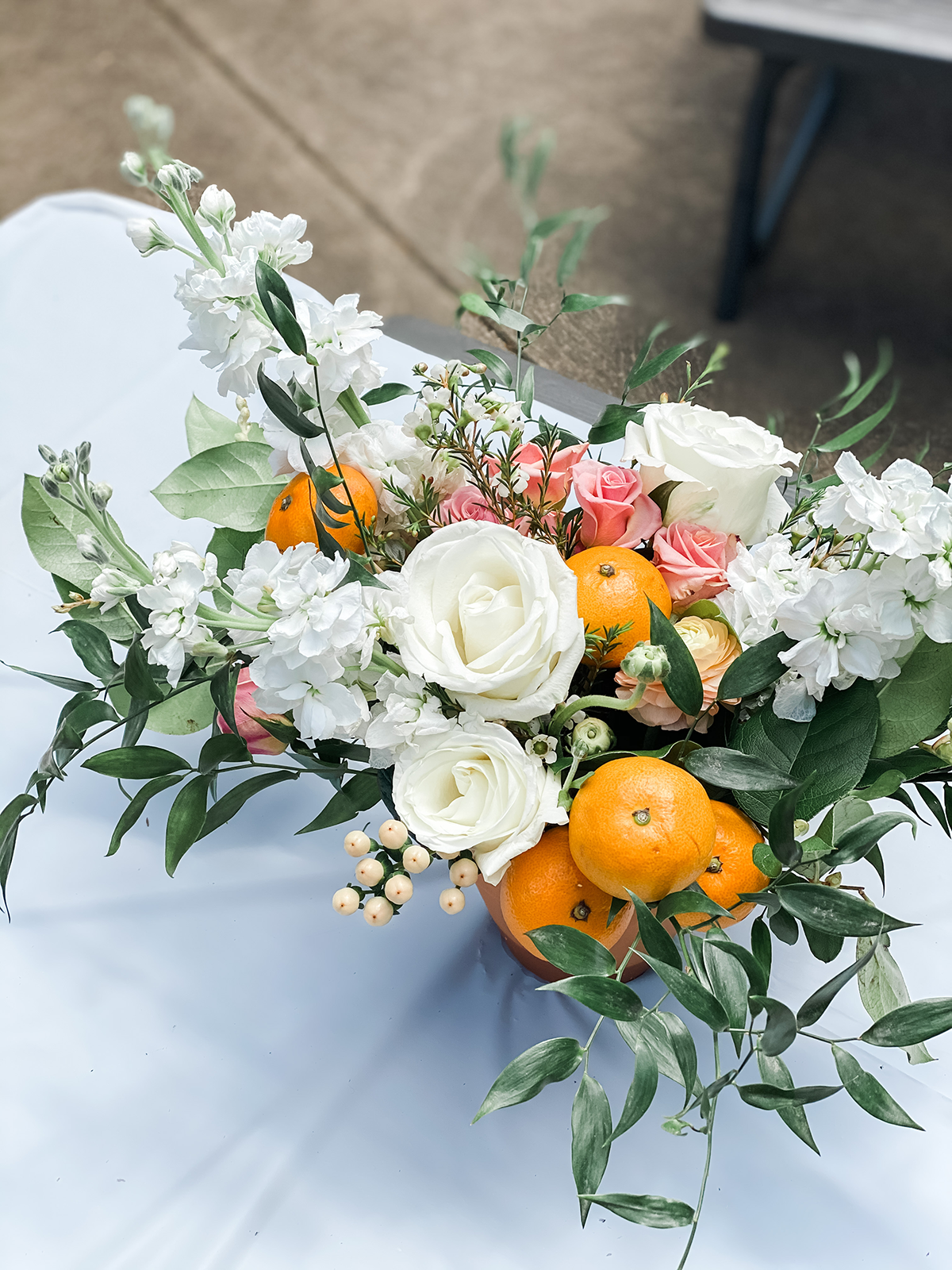 Floral and Citrus inspiraton | "Little Cutie" First Birthday Party