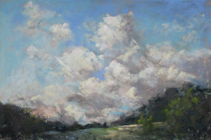 Original Soft Pastel Painting by Valerie McKeehan of Lily & Val | Fine Art Soft Pastel Landscape Painting