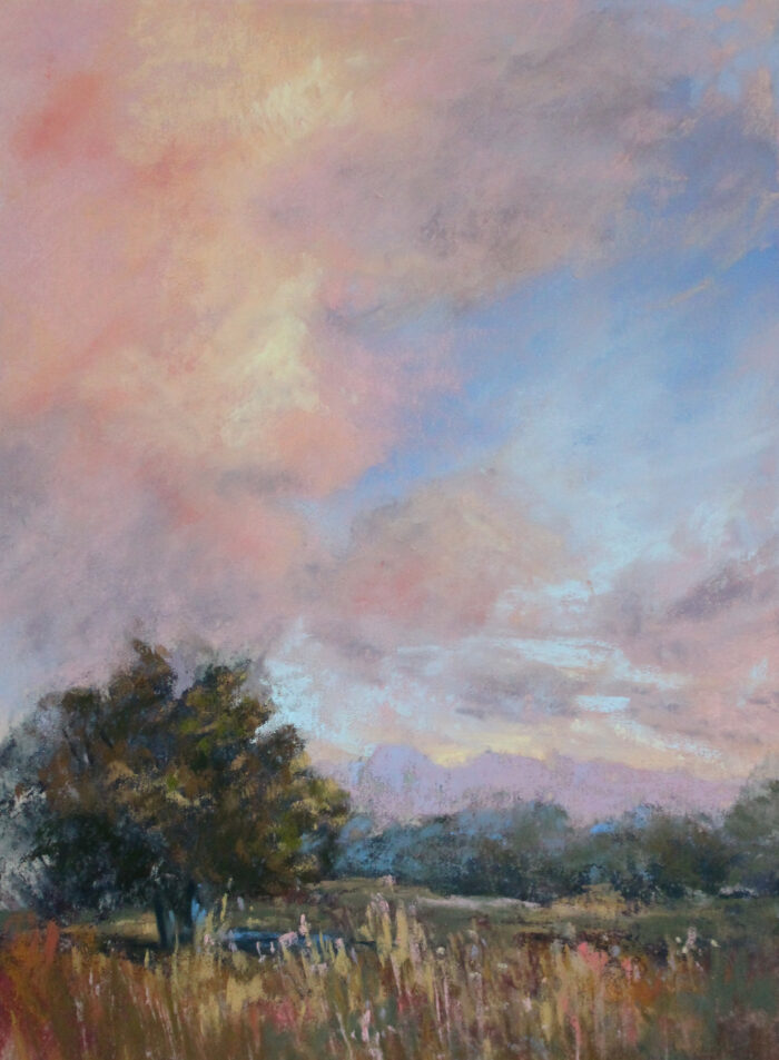 Original Soft Pastel Painting by Valerie McKeehan of Lily & Val | Fine Art Soft Pastel Landscape Painting