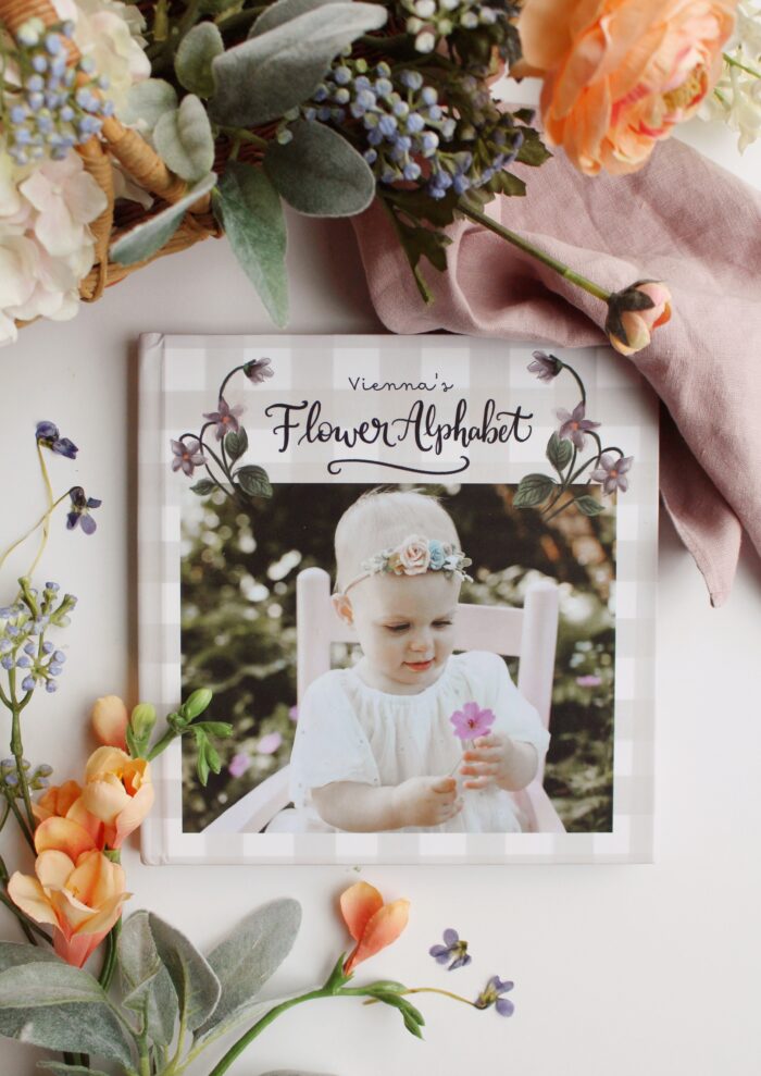 Lily & Val for Mixbook - Flower Alphabet Custom Photo Book