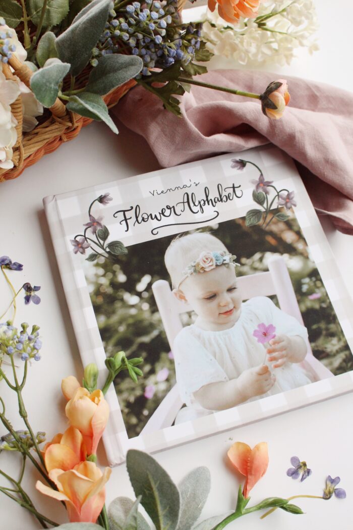 Lily & Val for Mixbook - Flower Alphabet Custom Photo Book