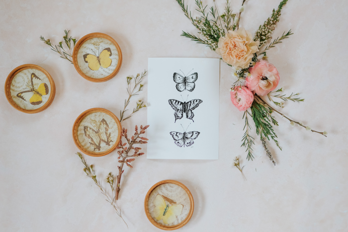 The Language of Flowers: Hand-drawn and illustrated Spring artwork for your Spring decor by Lily & Val.