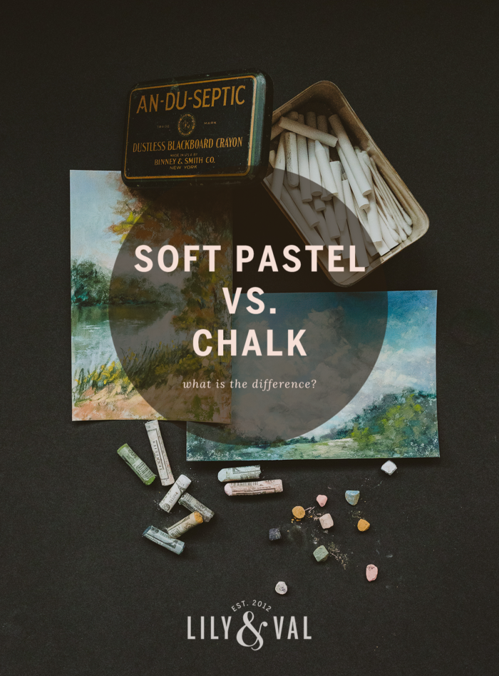 Soft Pastel Vs. Chalk - What is the Difference?